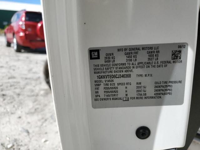 Photo 10 from auction – 2012 GMC ACADIA DEN with VIN 1GKKVTED6CJ346368