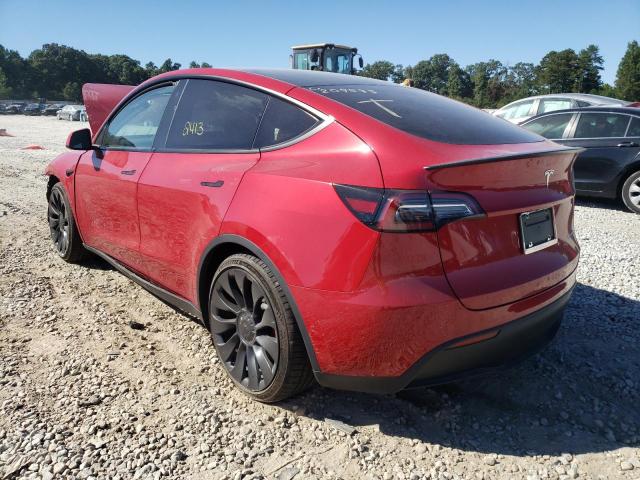 Photo 3 from auction – 2022 TESLA MODEL Y with VIN 7SAYGDEF8NF517514