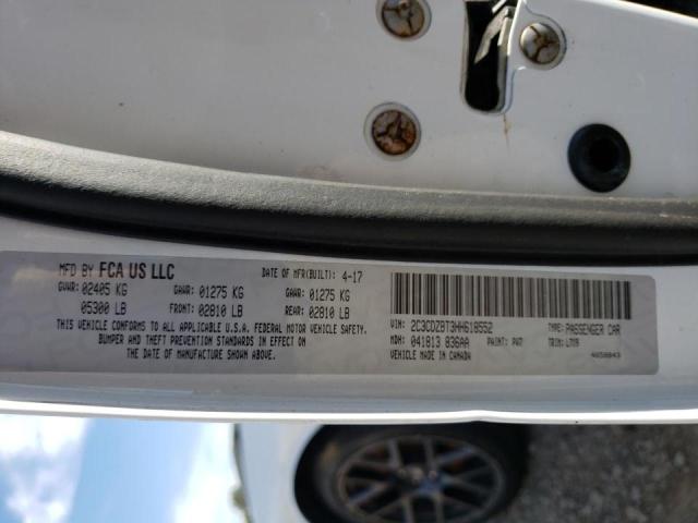 Photo 10 from auction – 2017 DODGE CHALLENGER with VIN 2C3CDZBT3HH618552
