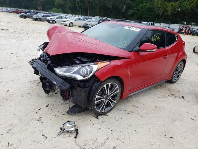 Photo 2 from auction – 2016 HYUNDAI VELOSTER T with VIN KMHTC6AE6GU296108