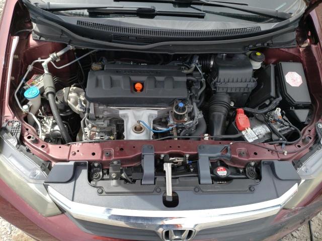 Photo 7 from auction – 2012 HONDA CIVIC LX with VIN 19XFB2F55CE030979