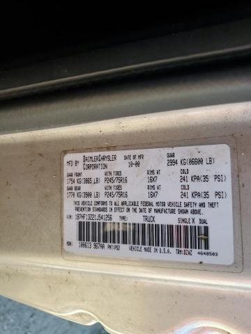 Photo 10 from auction – 2001 DODGE RAM 1500 with VIN 1B7HF13Z21J541256