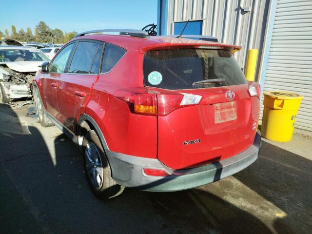 Photo 3 from auction – 2014 TOYOTA RAV4 LE with VIN 2T3BFREV4EW140345