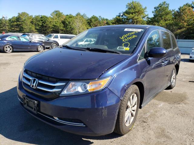 Photo 2 from auction – 2014 HONDA ODYSSEY EX with VIN 5FNRL5H66EB069076