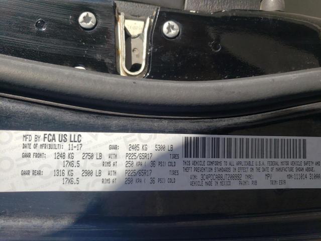 Photo 10 from auction – 2018 DODGE JOURNEY SE with VIN 3C4PDCAB8JT208992