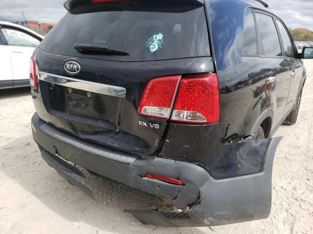 Photo 9 from auction – 2011 KIA SORENTO EX with VIN 5XYKUDA24BG124080