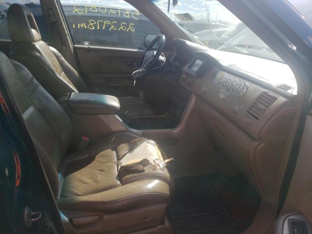 Photo 5 from auction – 2003 HONDA PILOT EXL with VIN 2HKYF18723H509958