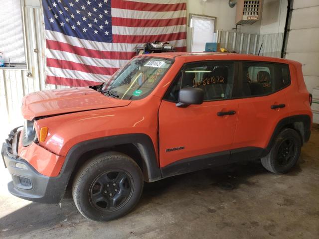 Photo 2 from auction – 2018 JEEP RENEGADE S with VIN ZACCJBAB1JPJ06164