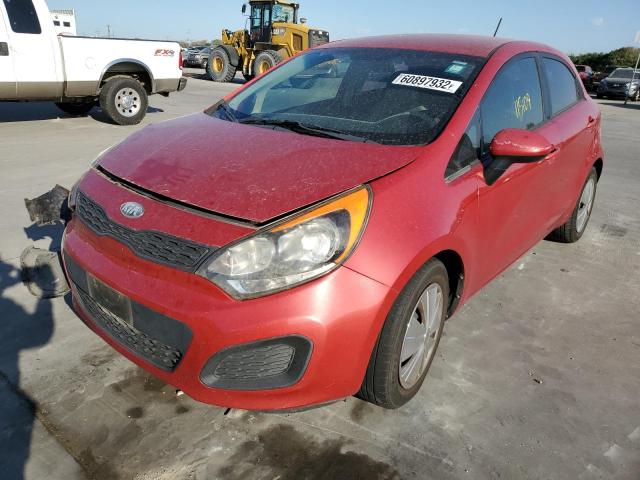 Photo 2 from auction – 2013 KIA RIO LX with VIN KNADM5A39D6262448