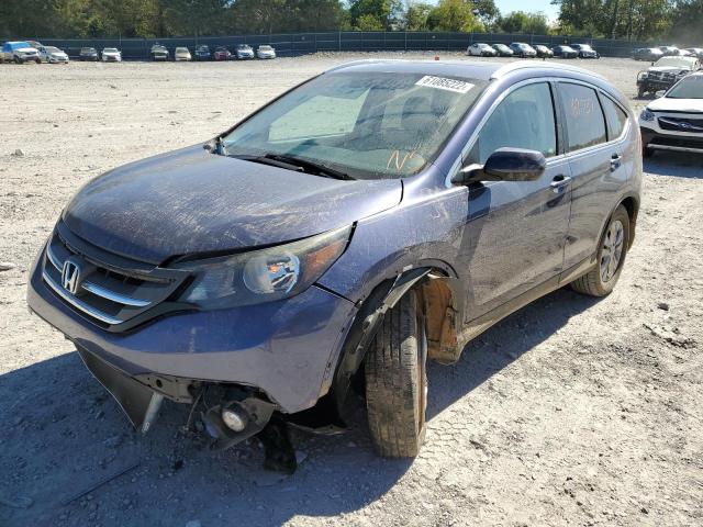Photo 2 from auction – 2012 HONDA CR-V EXL with VIN 5J6RM3H78CL044341