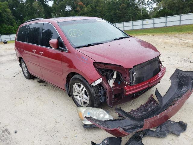 HONDA ODYSSEY EX 2006 with VIN 5FNRL38626B428753 - Photo from auction