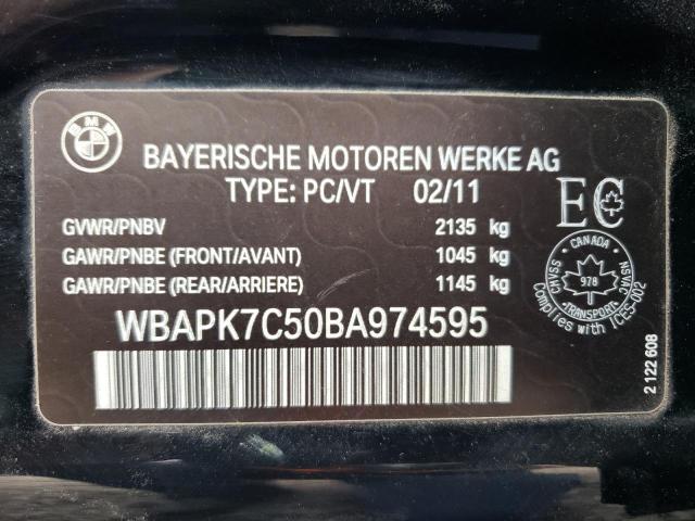 Photo 10 from auction – 2011 BMW 328 XI with VIN WBAPK7C50BA974595