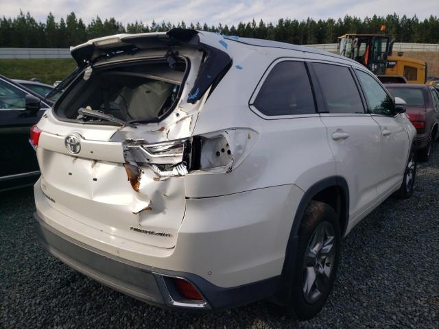 Photo 4 from auction – 2017 TOYOTA HIGHLANDER with VIN 5TDDZRFH8HS367441