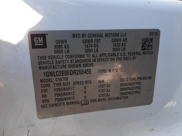 Photo 10 from auction – 2013 CHEVROLET TAHOE POLI with VIN 1GNLC2E06DR268455