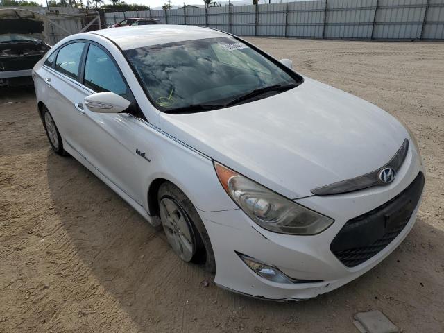 HYUNDAI SONATA HYB 2012 with VIN KMHEC4A48CA035661 - Photo from auction