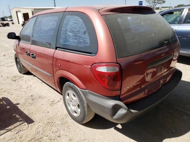 Photo 3 from auction – 2002 DODGE CARAVAN SE with VIN 1B4GP25392B735539