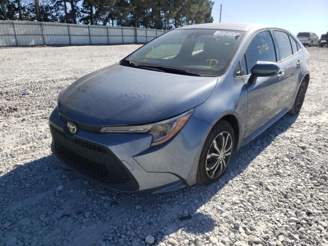 Photo 2 from auction – 2021 TOYOTA COROLLA LE with VIN JTDEPMAE6MJ173380