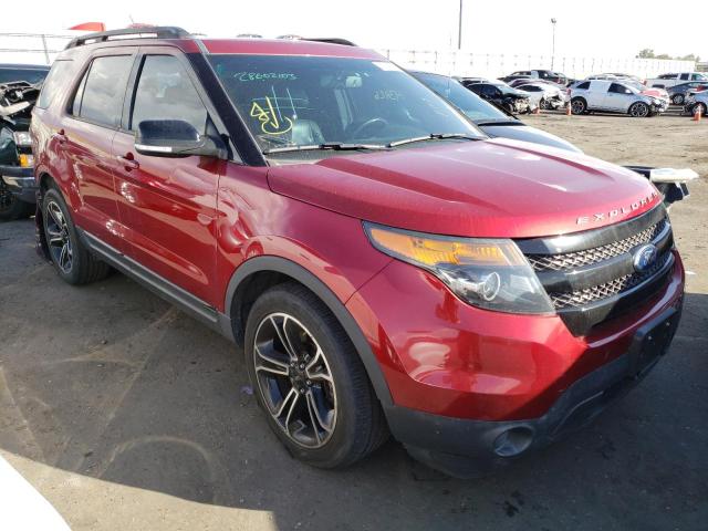 FORD EXPLORER S 2015 with VIN 1FM5K8GT6FGC37909 - Photo from auction