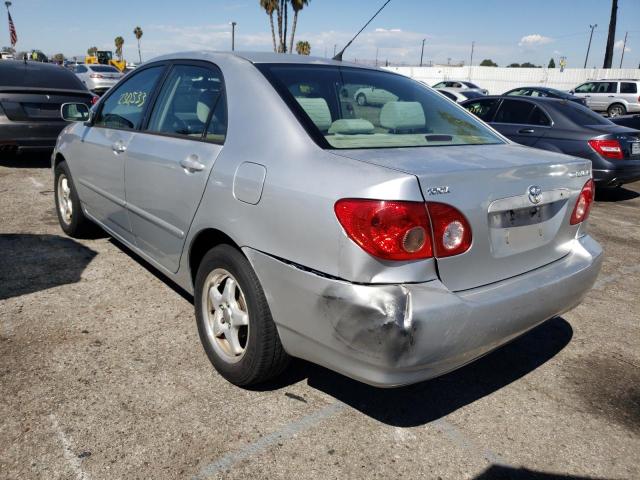Photo 3 from auction – 2006 TOYOTA COROLLA CE with VIN JTDBR32E260092553