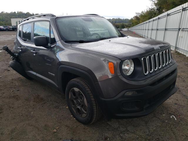 JEEP RENEGADE 2017 with VIN ZACCJBAB3HPF32855 - Photo from auction