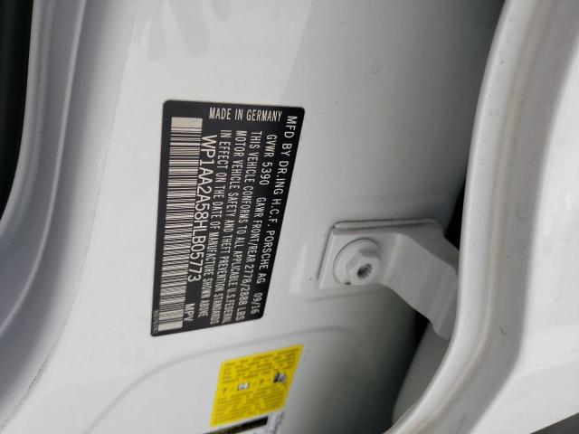 Photo 10 from auction – 2017 PORSCHE MACAN with VIN WP1AA2A58HLB05773