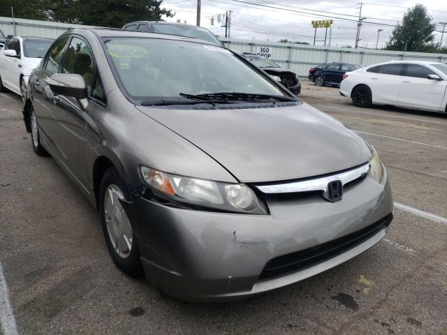 HONDA CIVIC HYBR 2008 with VIN JHMFA36228S009556 - Photo from auction