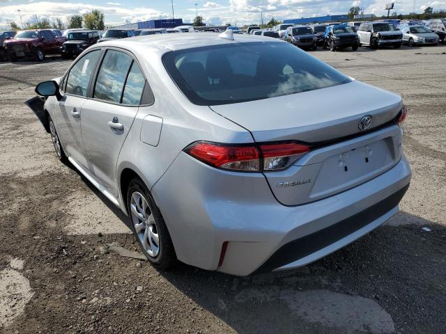 Photo 3 from auction – 2021 TOYOTA COROLLA LE with VIN 5YFEPMAE3MP205830
