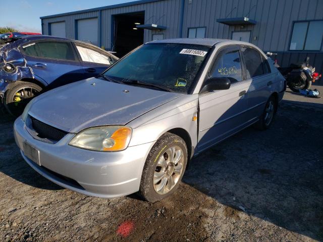 Photo 2 from auction – 2001 HONDA CIVIC LX with VIN 1HGES15541L074694