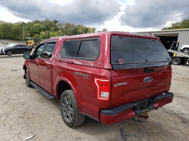 Photo 3 from auction – 2016 FORD F150 SUPER with VIN 1FTEW1EP7GFB95828