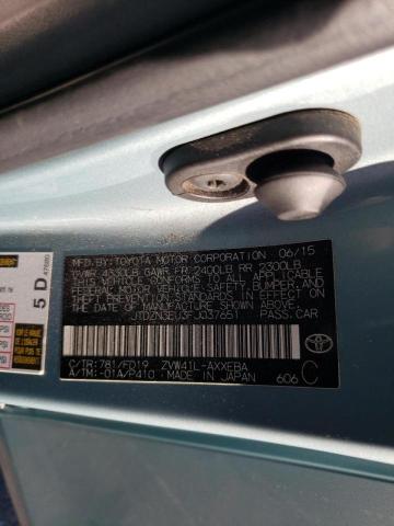 Photo 10 from auction – 2015 TOYOTA PRIUS V with VIN JTDZN3EU3FJ037651