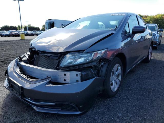 Photo 2 from auction – 2014 HONDA CIVIC LX with VIN 19XFB2F5XEE233790