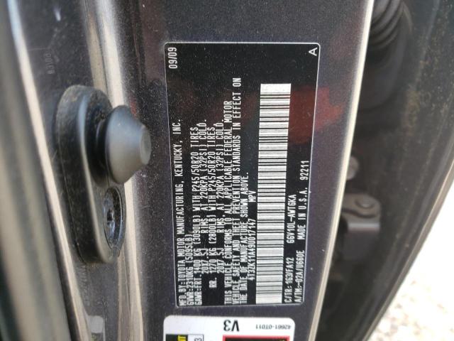 Photo 10 from auction – 2009 TOYOTA VENZA with VIN 4T3ZK11A49U017147