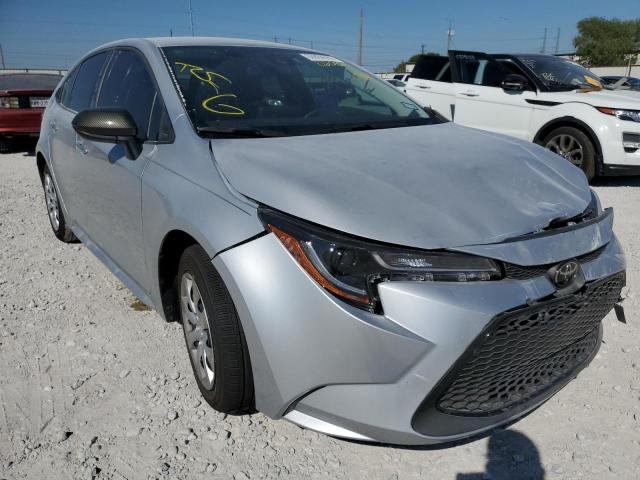 TOYOTA COROLLA LE 2022 with VIN JTDEPMAE8N3025821 - Photo from auction