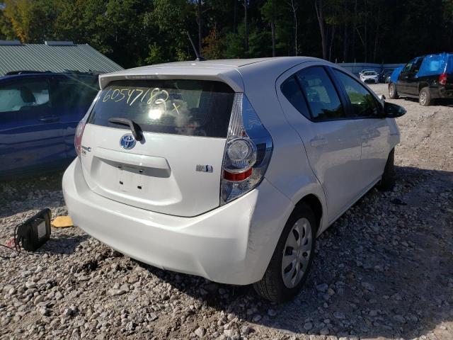 Photo 4 from auction – 2014 TOYOTA PRIUS C with VIN JTDKDTB34E1564080