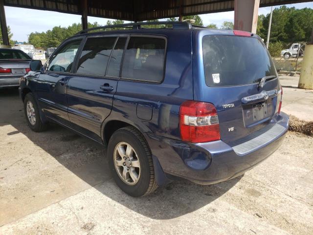 Photo 3 from auction – 2005 TOYOTA HIGHLANDER with VIN JTEGP21A950087980