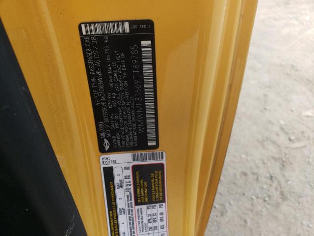 Photo 10 from auction – 2009 MINI COOPER with VIN WMWMF33569TT69785