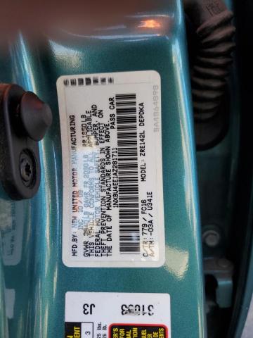 Photo 10 from auction – 2010 TOYOTA COROLLA BA with VIN 1NXBU4EE1AZ281711