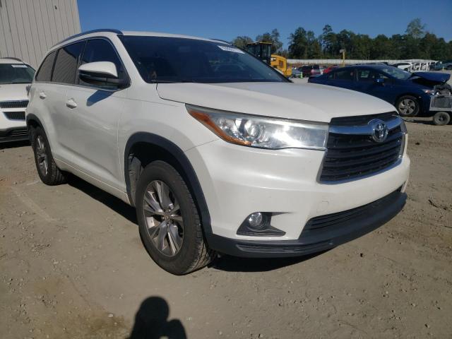 TOYOTA HIGHLANDER 2015 with VIN 5TDKKRFH0FS103624 - Photo from auction