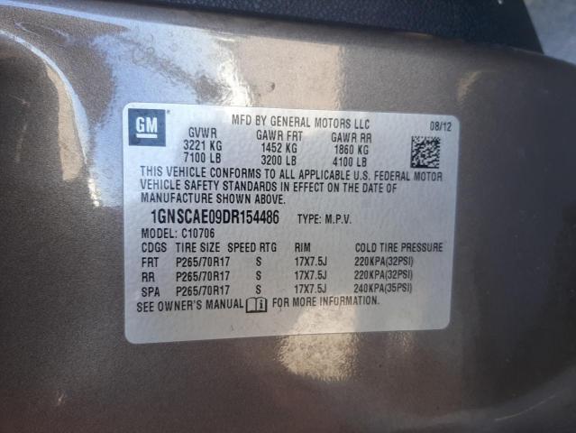 Photo 10 from auction – 2013 CHEVROLET TAHOE C150 with VIN 1GNSCAE09DR154486