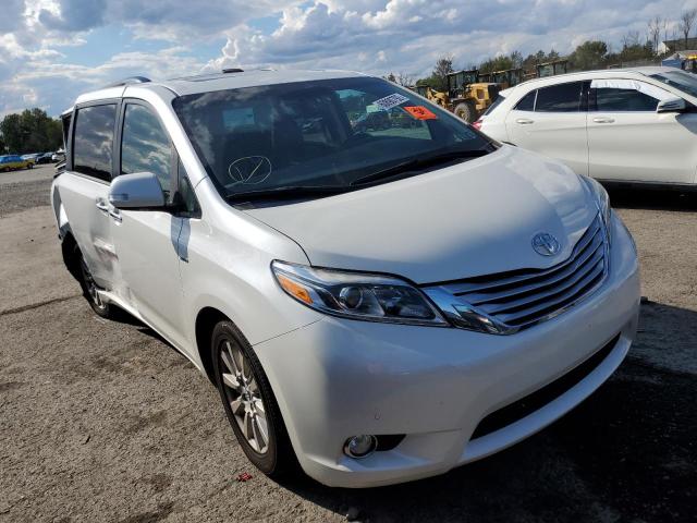 TOYOTA SIENNA XLE 2017 with VIN 5TDDZ3DC9HS164479 - Photo from auction