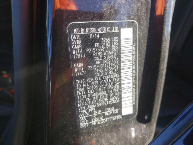 Photo 10 from auction – 2014 NISSAN JUKE S with VIN JN8AF5MR9ET453004