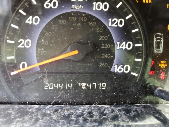Photo 8 from auction – 2009 HONDA ODYSSEY EX with VIN 5FNRL38639B046817
