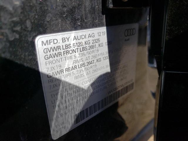 Photo 10 from auction – 2020 AUDI Q3 PREMIUM with VIN WA1DECF30L1059032