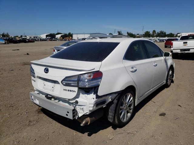 Photo 4 from auction – 2010 LEXUS HS 250H with VIN JTHBB1BA0A2019392