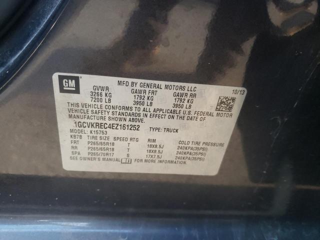 Photo 10 from auction – 2014 CHEVROLET SILVERADO with VIN 1GCVKREC4EZ161252