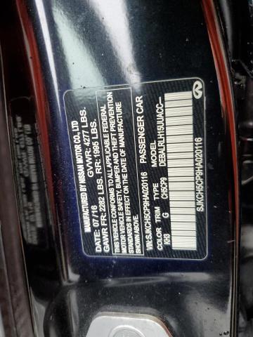 Photo 10 from auction – 2017 INFINITI QX30 BASE with VIN SJKCH5CP9HA020116