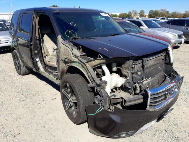 HONDA PILOT LX 2012 с VIN 5FNYF4H20CB010614 - Фото с аукциона