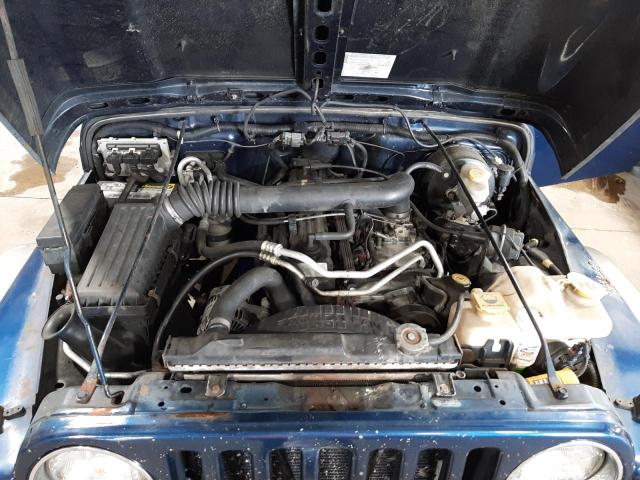 Photo 7 from auction – 2004 JEEP WRANGLER / with VIN 1J4FA49SX4P703387