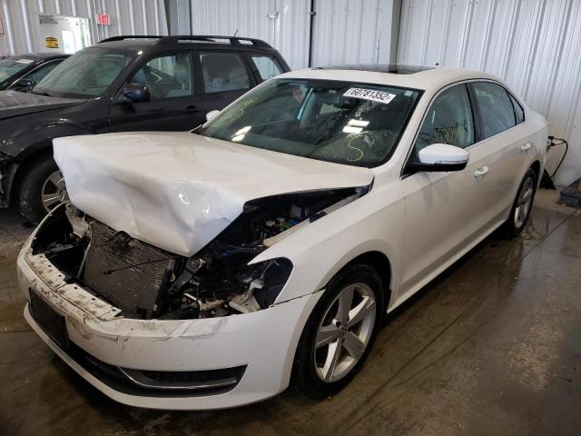 Photo 2 from auction – 2013 VOLKSWAGEN PASSAT SE with VIN 1VWBN7A38DC130718