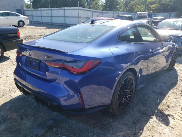 Photo 4 from auction – 2021 BMW M4 COMPETI with VIN WBS33AZ00MCH17396